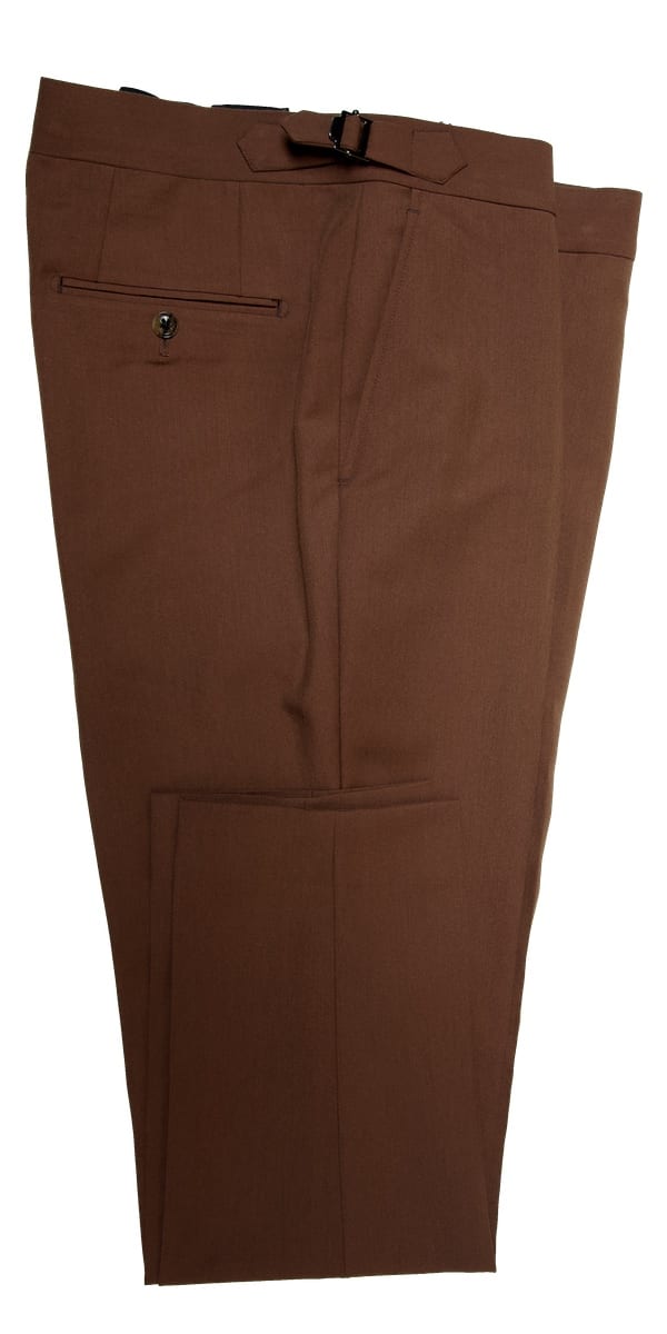 Cinnamon Brown Wool Suit