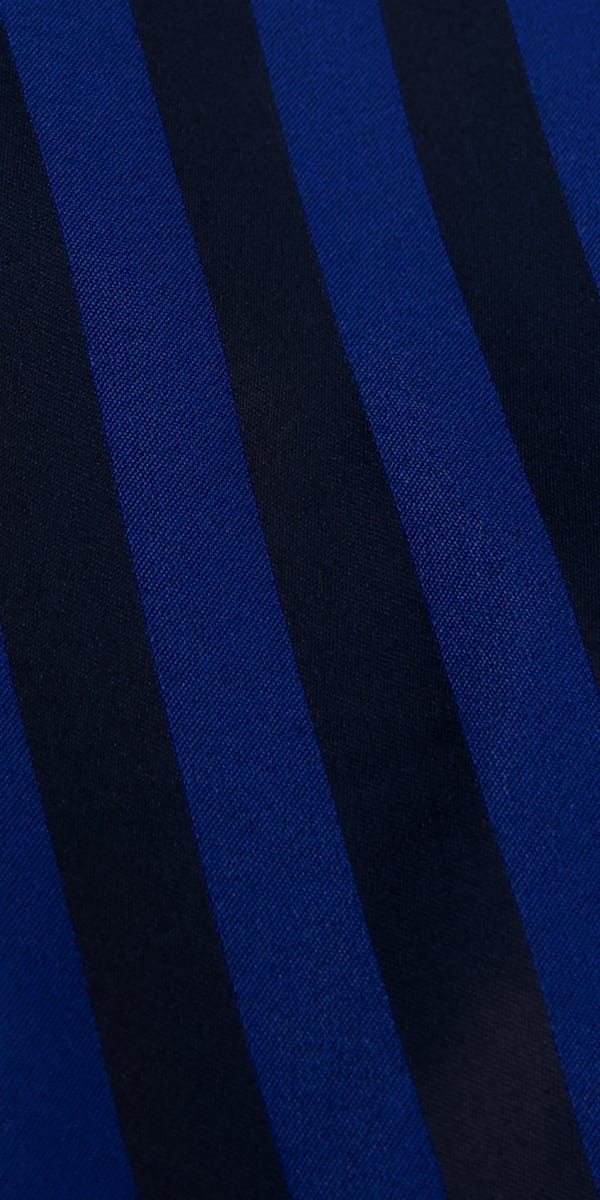 Royal and Navy Blue Stripe Suit