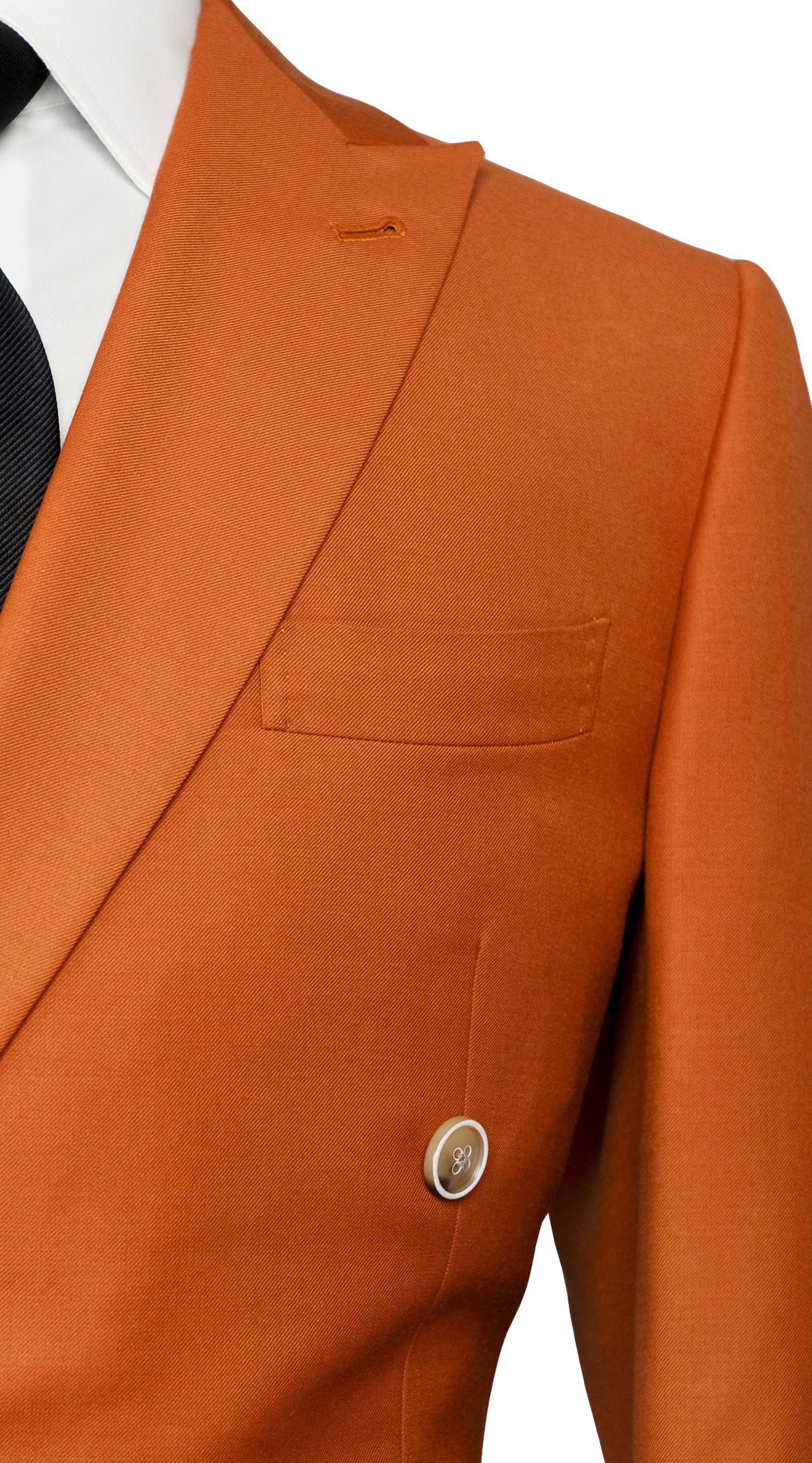 Terracotta Double-Breasted Suit