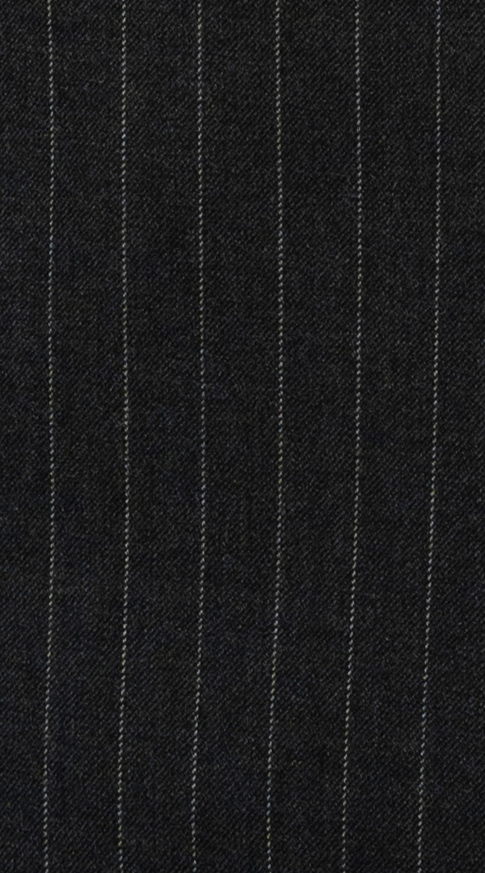 Complet Rayures Charcoal Double Boutonnage