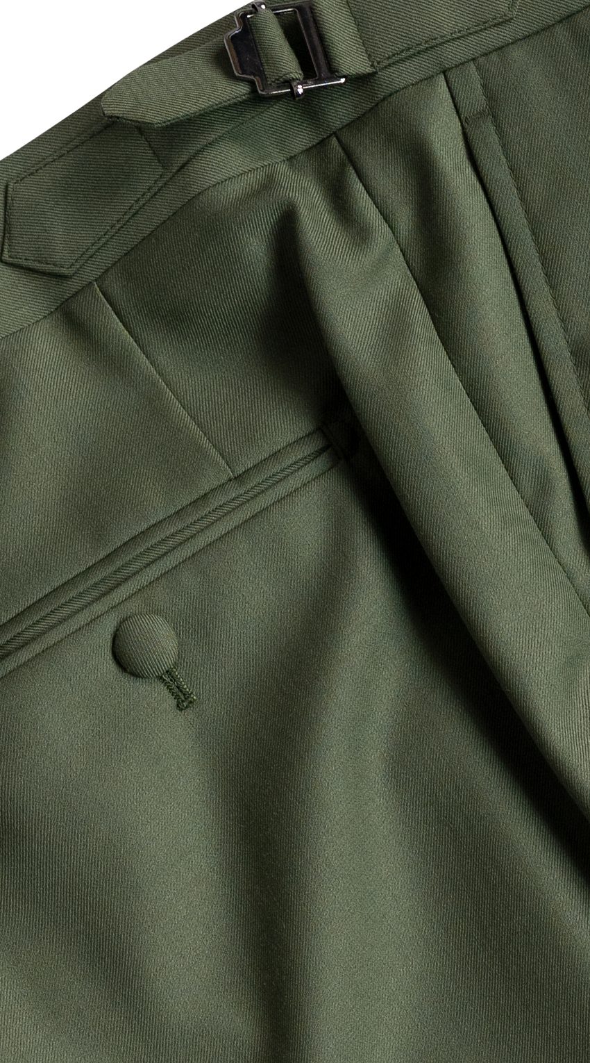 Glade Green Wool Tuxedo