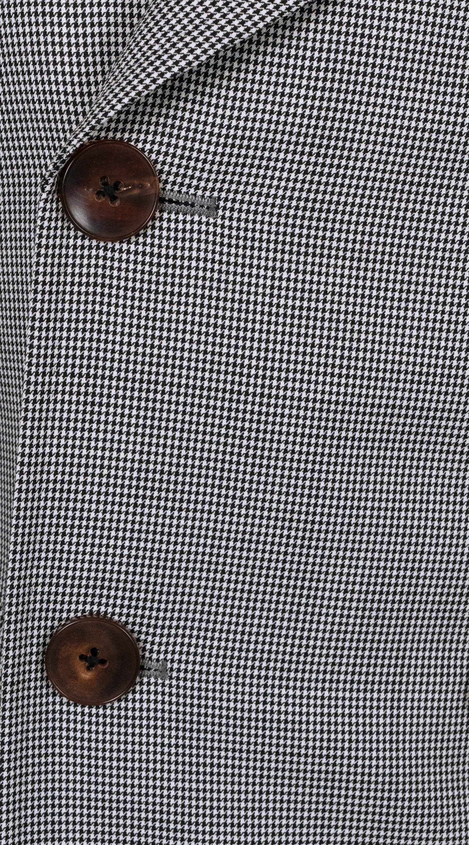 Manteau Croisé Motif Pied-de-Poule