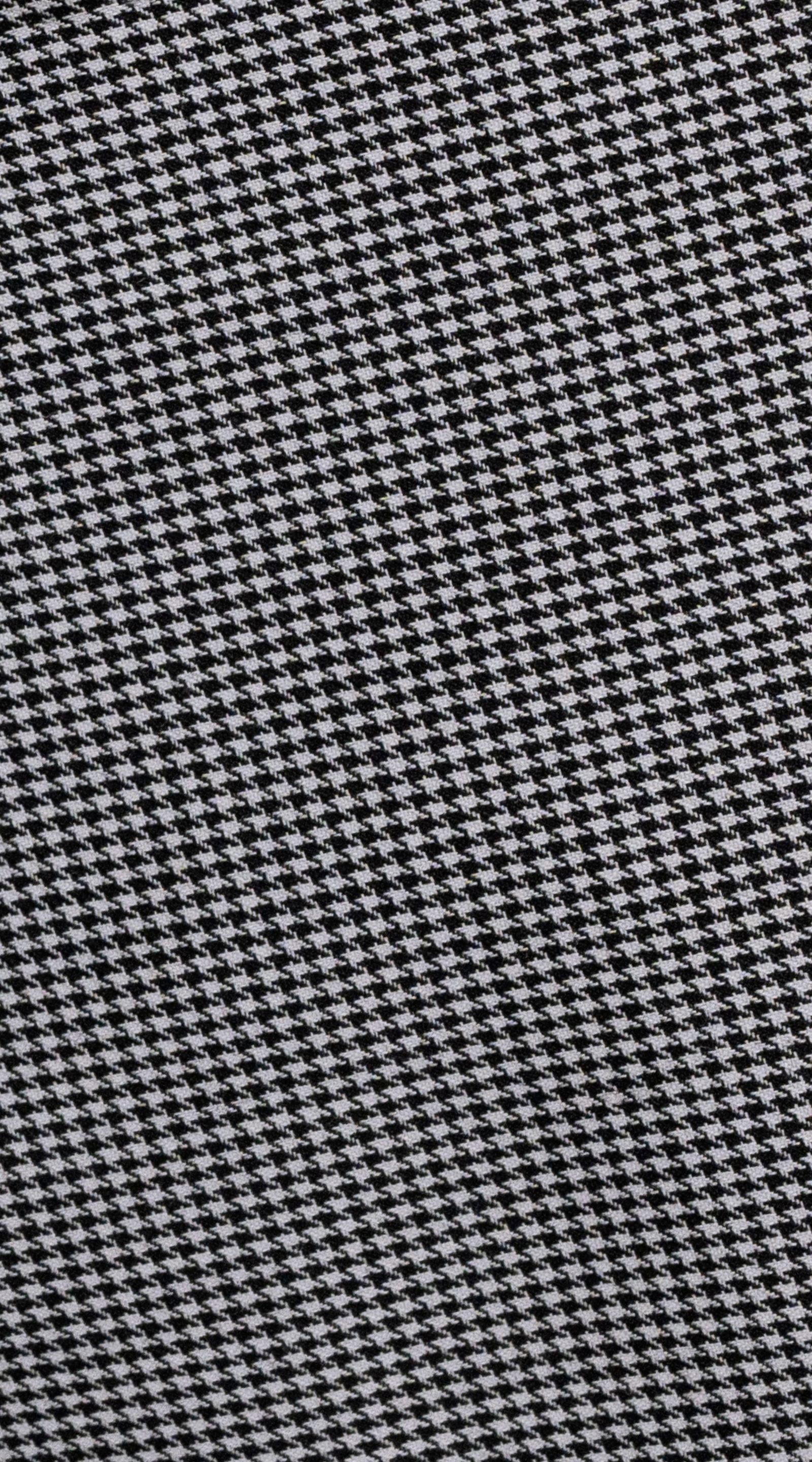 Manteau Croisé Motif Pied-de-Poule