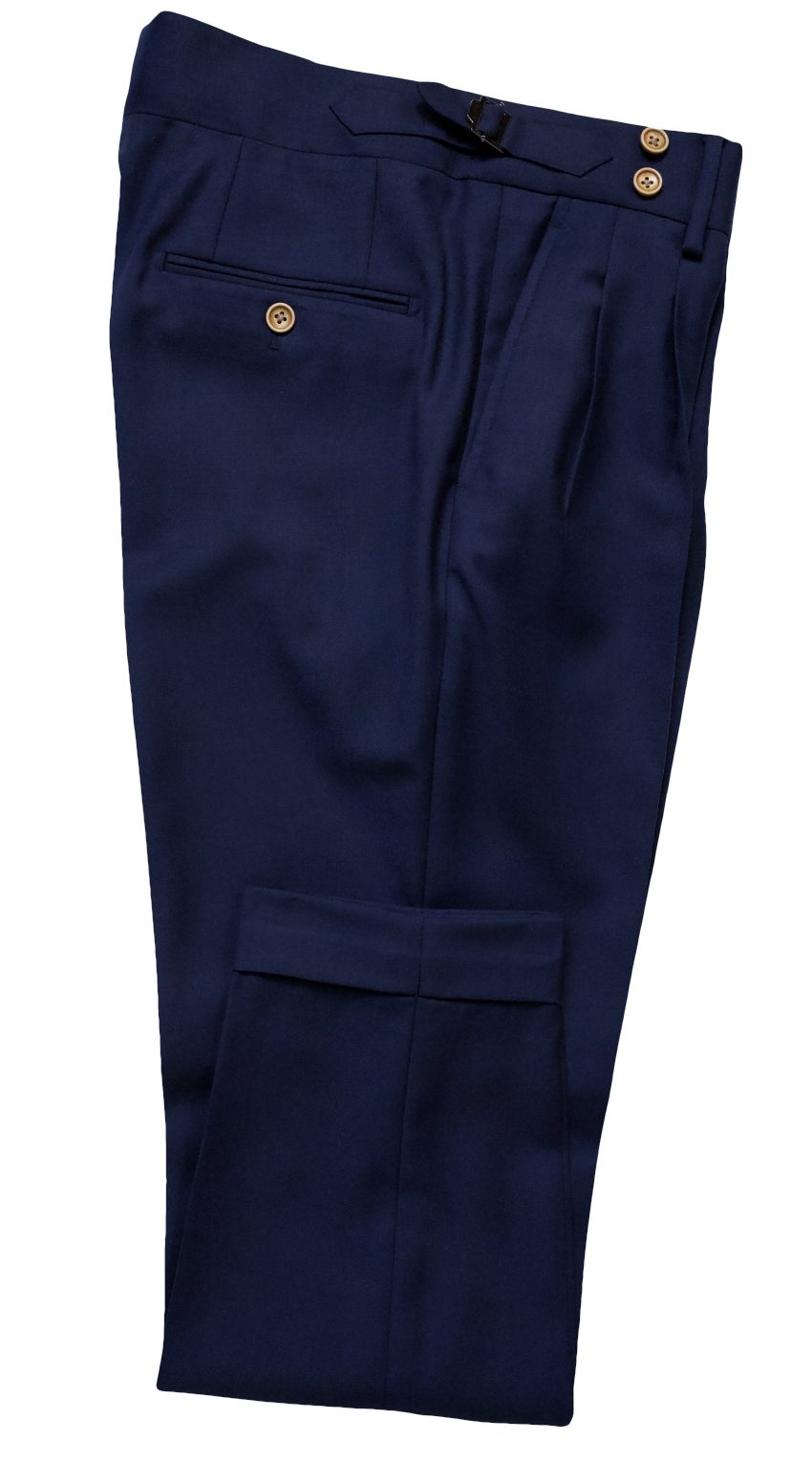 Dark Blue Twill Wool Suit