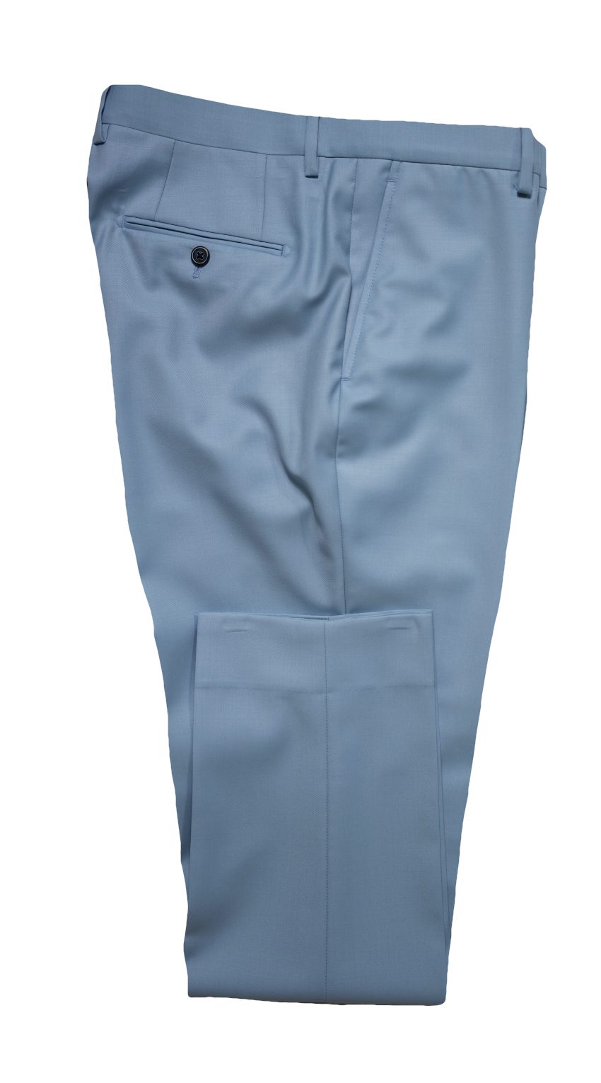 Powder Blue Twill Suit