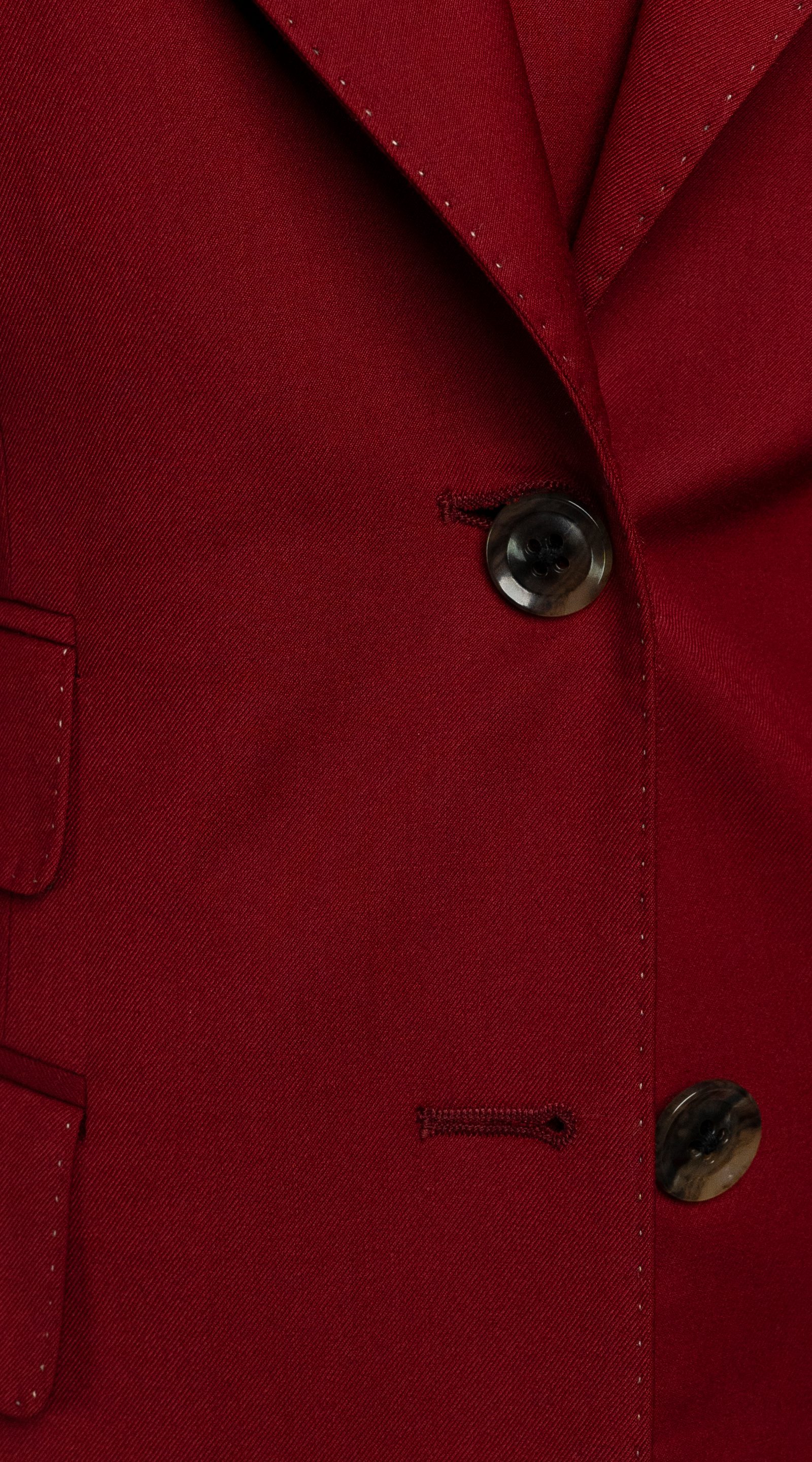 Cherry Red Classic Suit