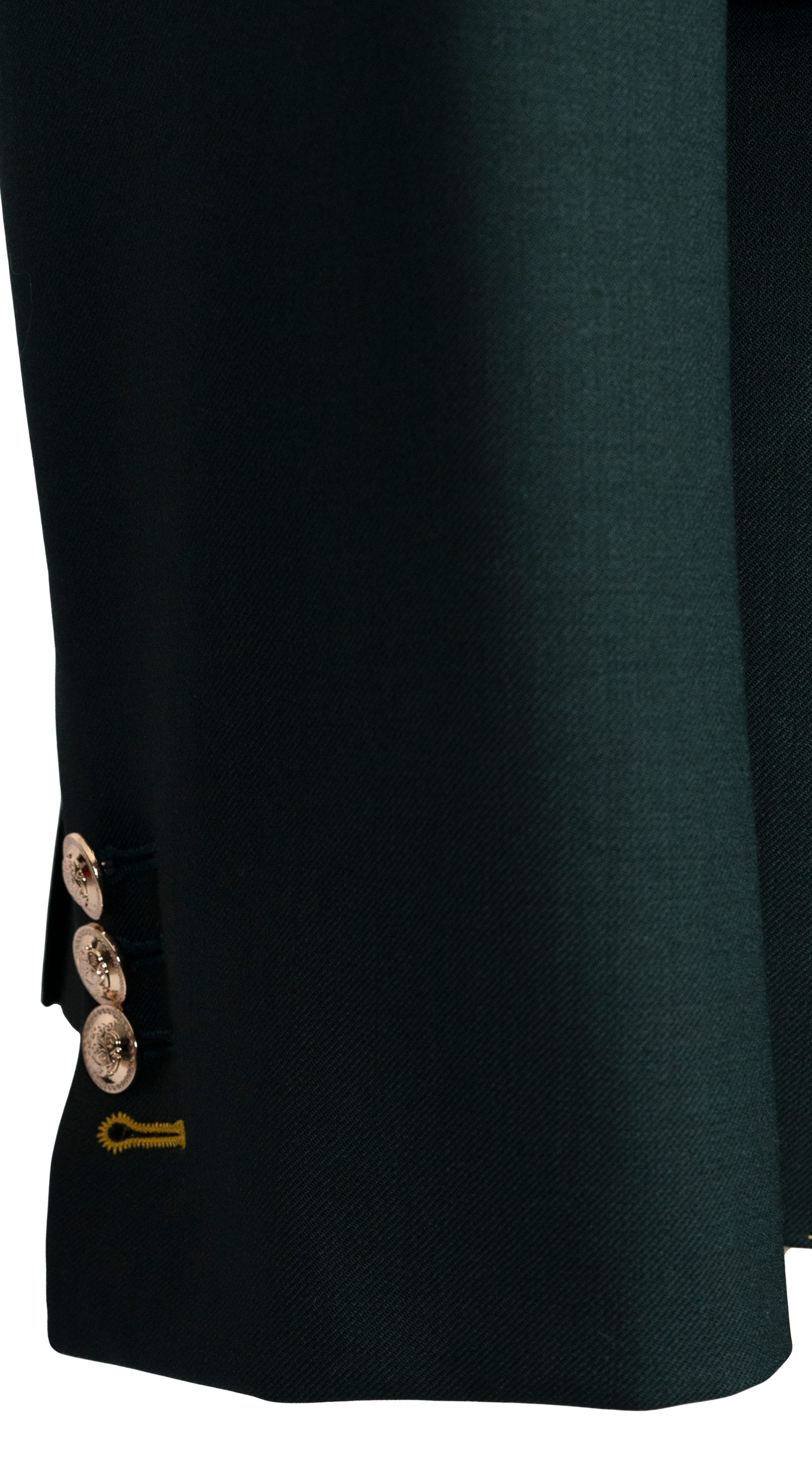 Hunter Green Double-Breasted Suit