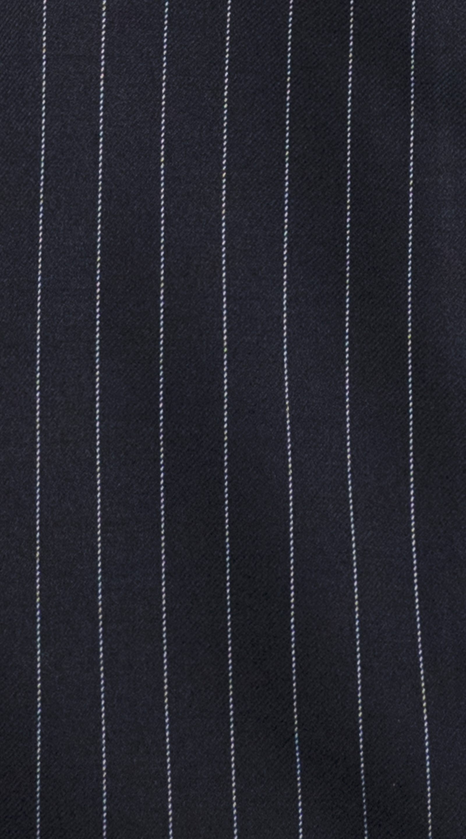 Midnight Blue Pinstripe Suit