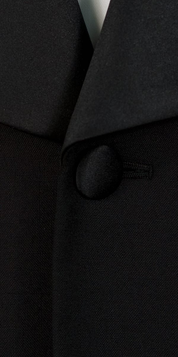 Classy Black Wool Tuxedo 