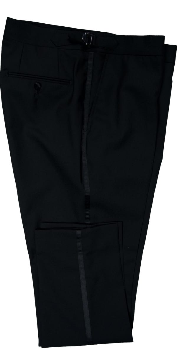Classy Black Wool Tuxedo 