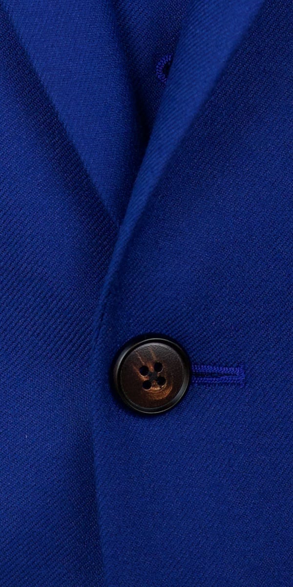 Egyptian Blue Wool Suit