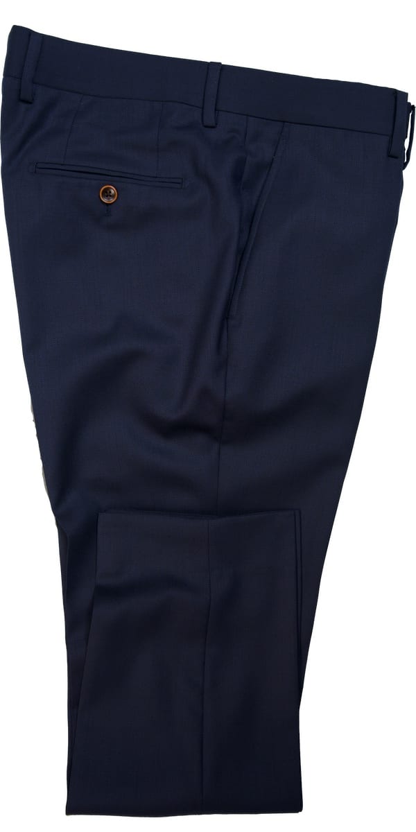 Complet bleu birdseye en laine