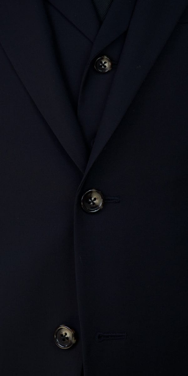 Complet Laine Noire Soyeuse