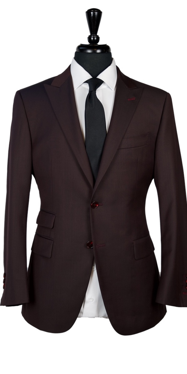 Mahogany Wool Suit