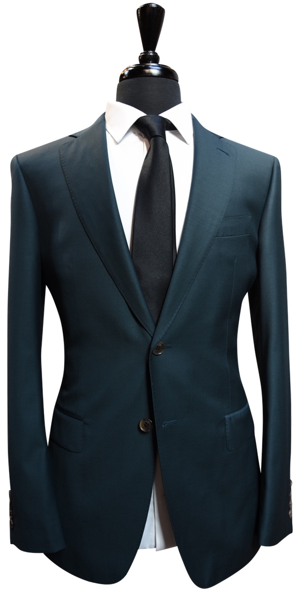 Emerald Green Wool Suit