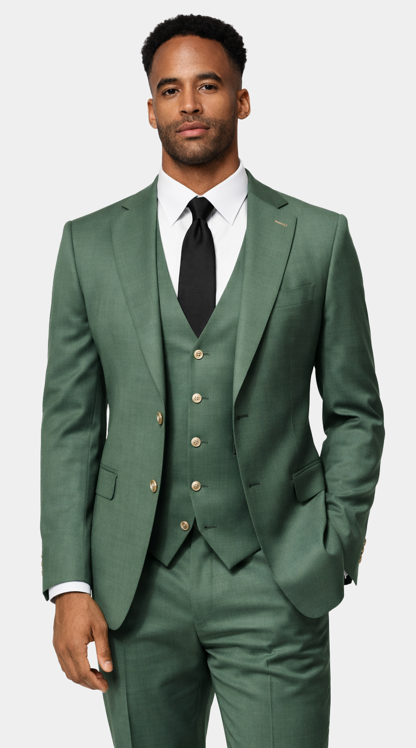 Complet Vert Laine Eucalyptus