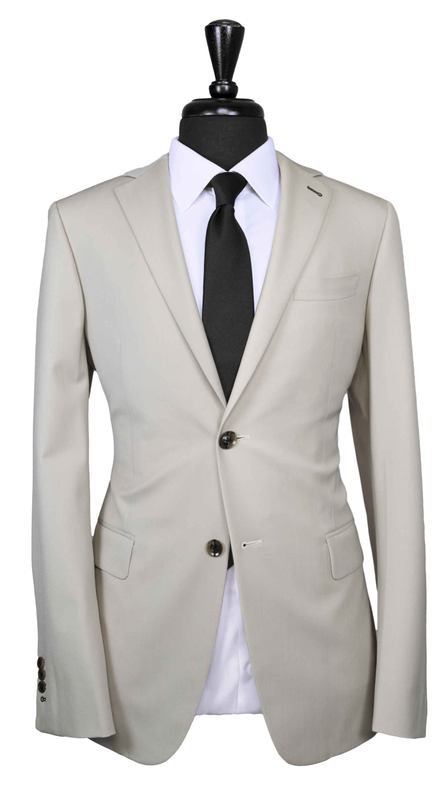 Ivory Sand Wool Suit