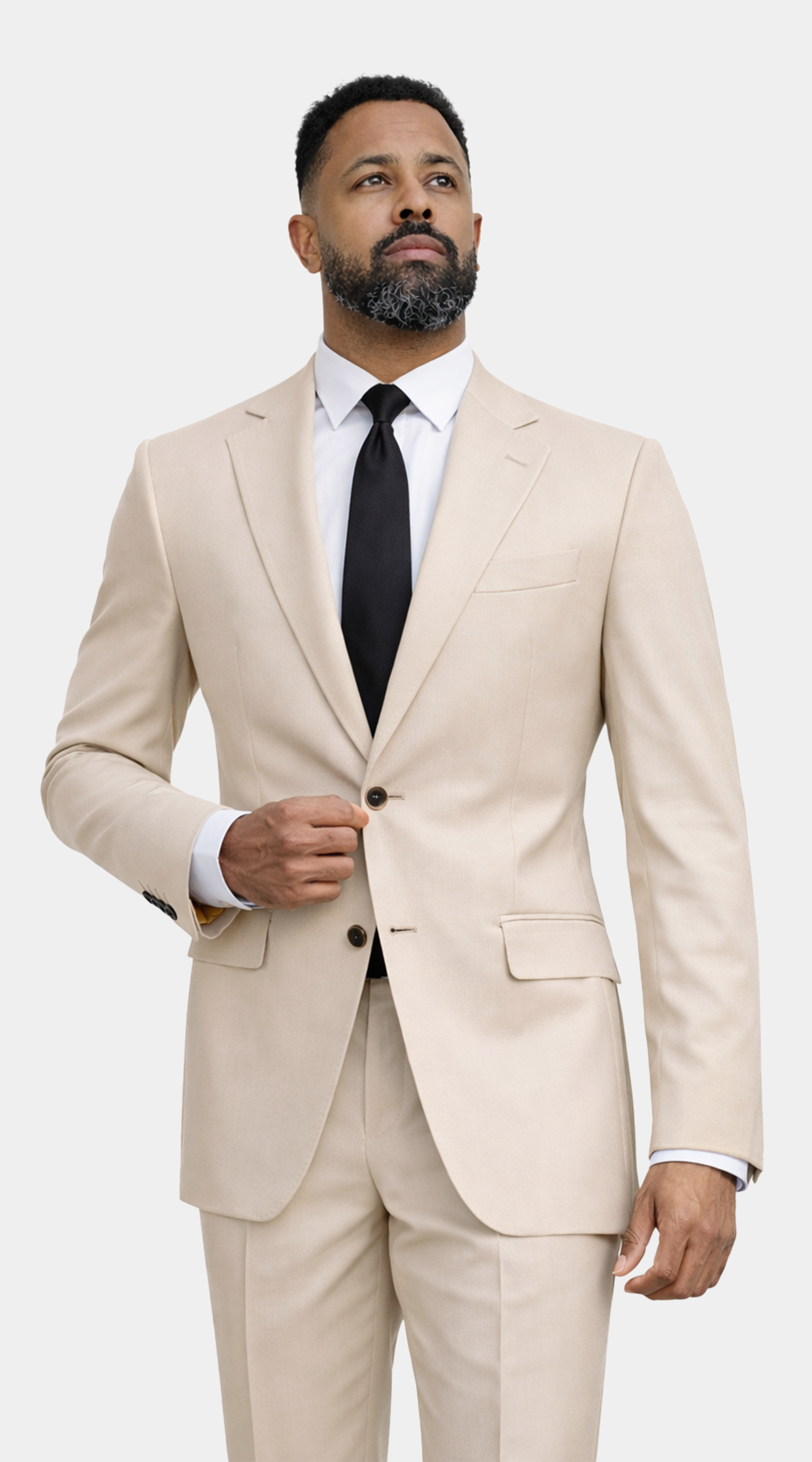 Complet Laine Sable Ivoire