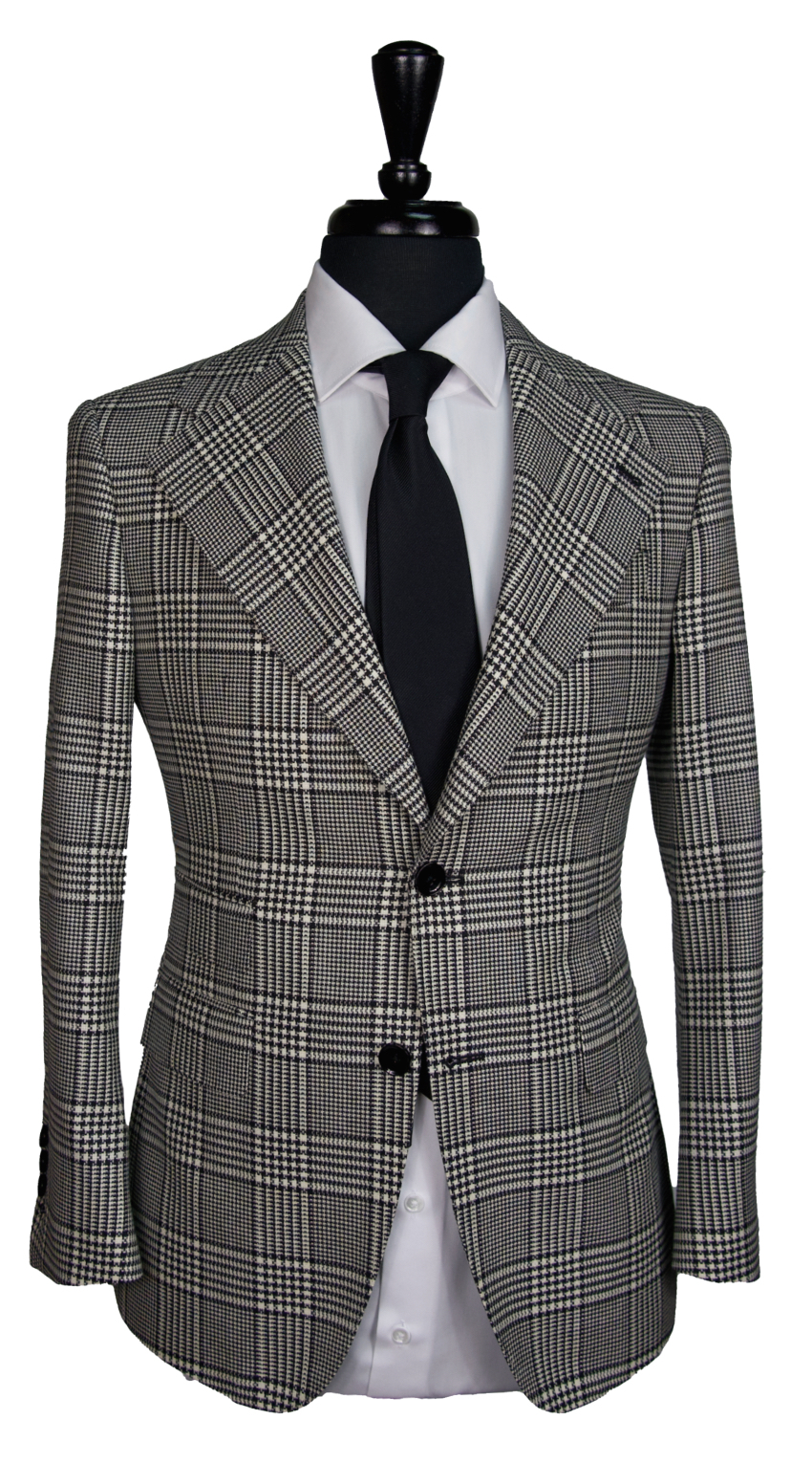 Large Houndstooth Check Suit