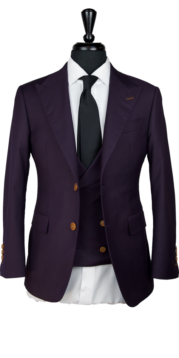 Raisin Wool Suit