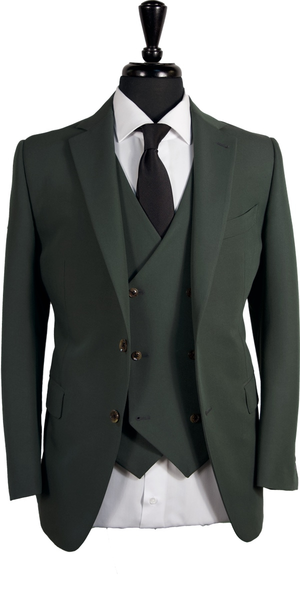 Pickle Green Wool Suit