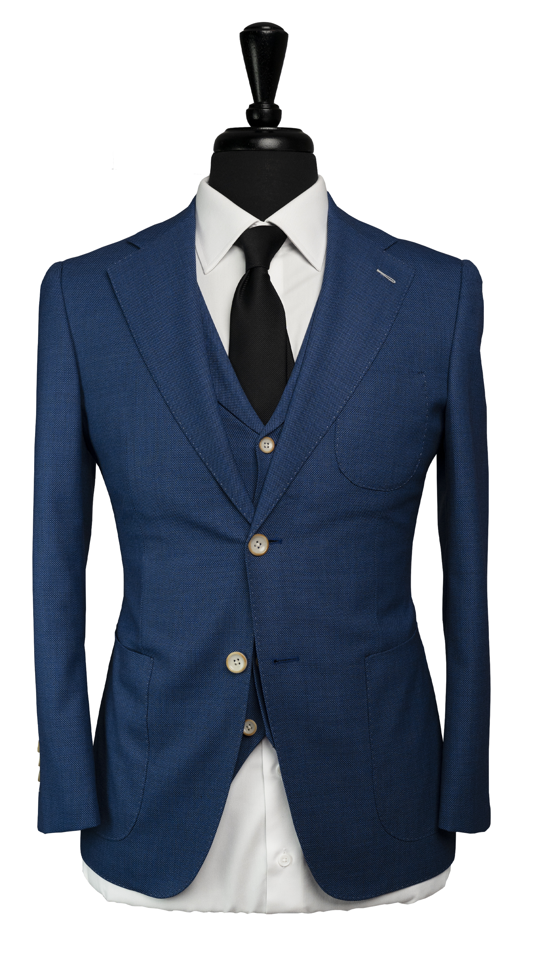 Sapphire Blue Three-Piece Suit