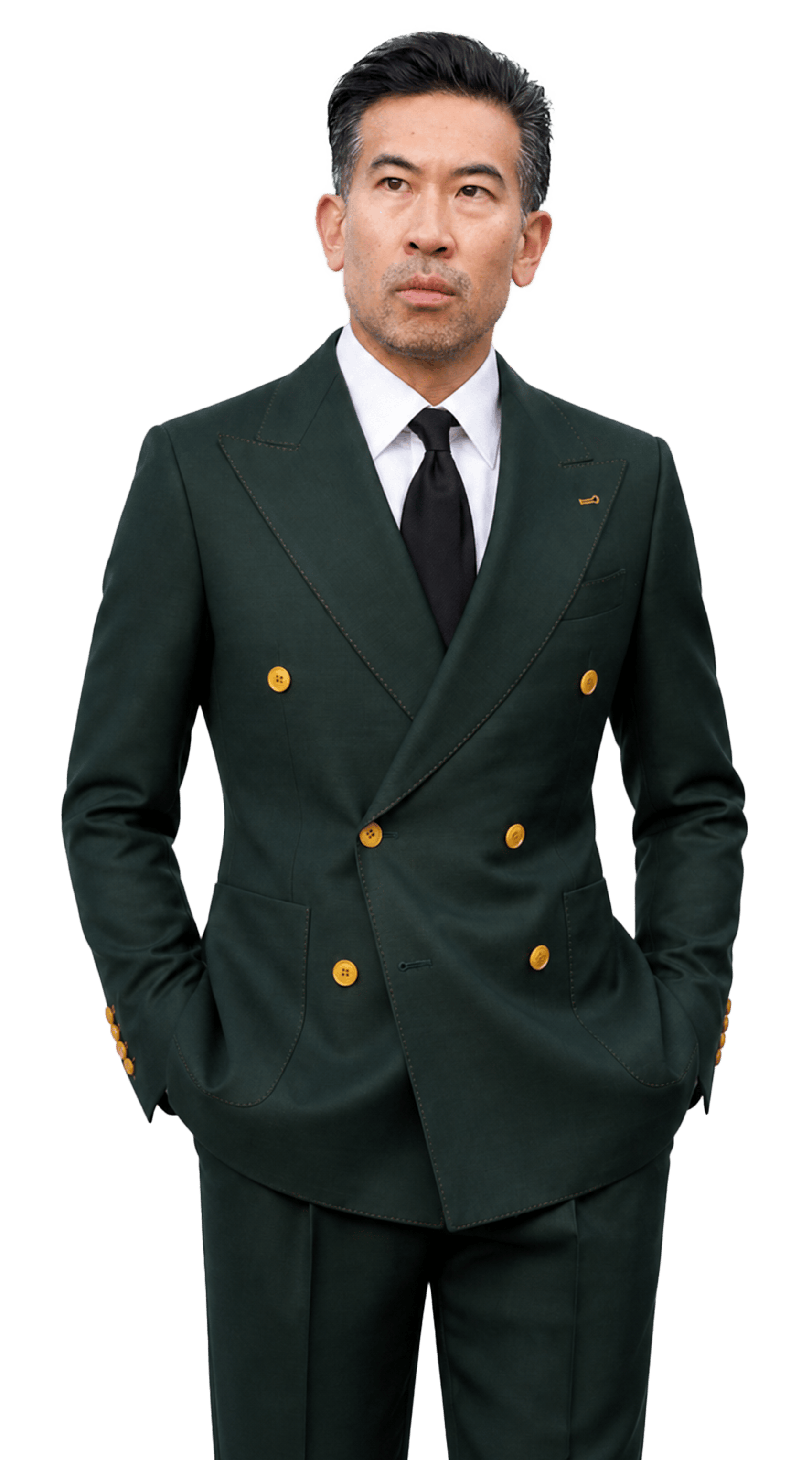 Avocado Green Suit