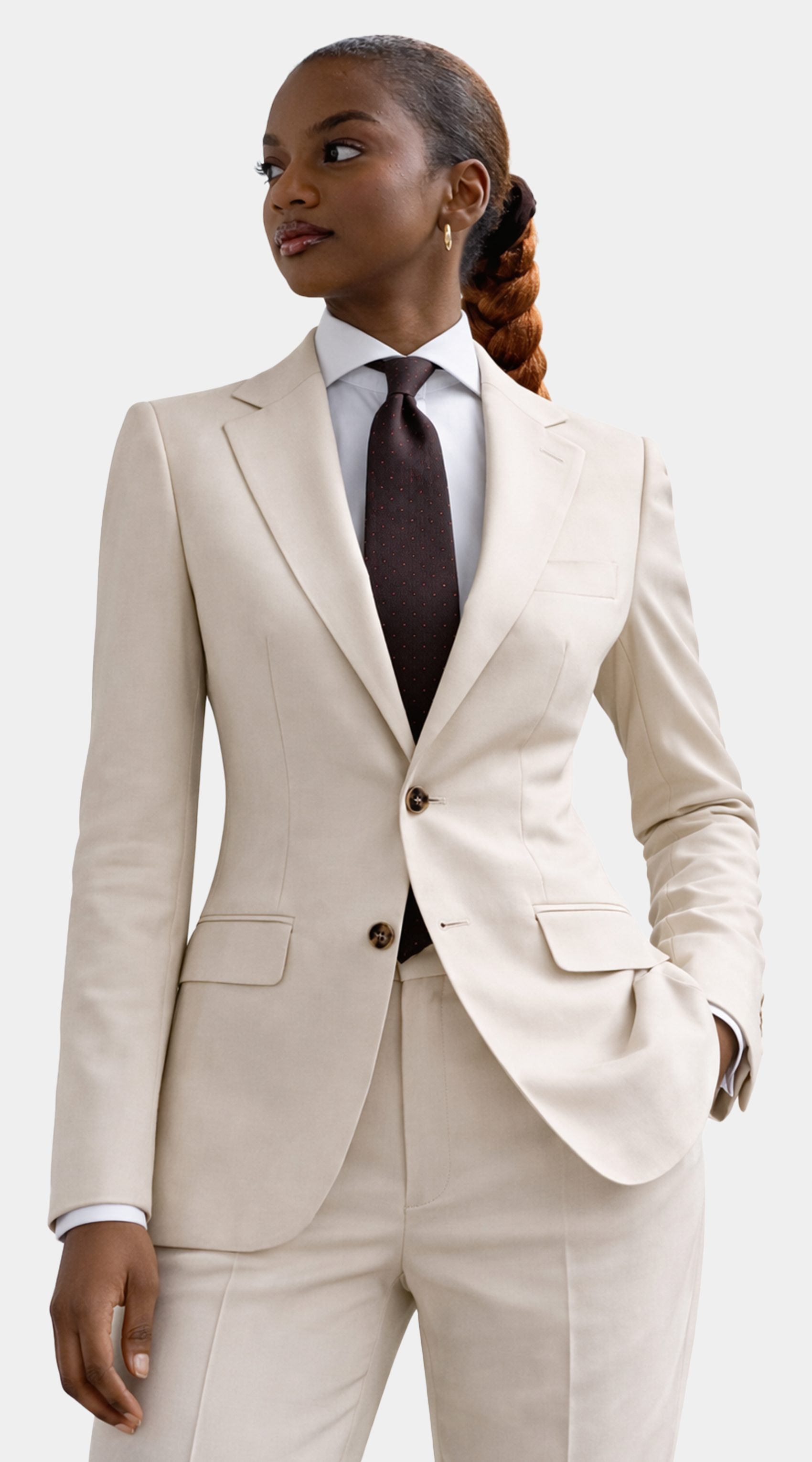 Beige Royale Classic Suit