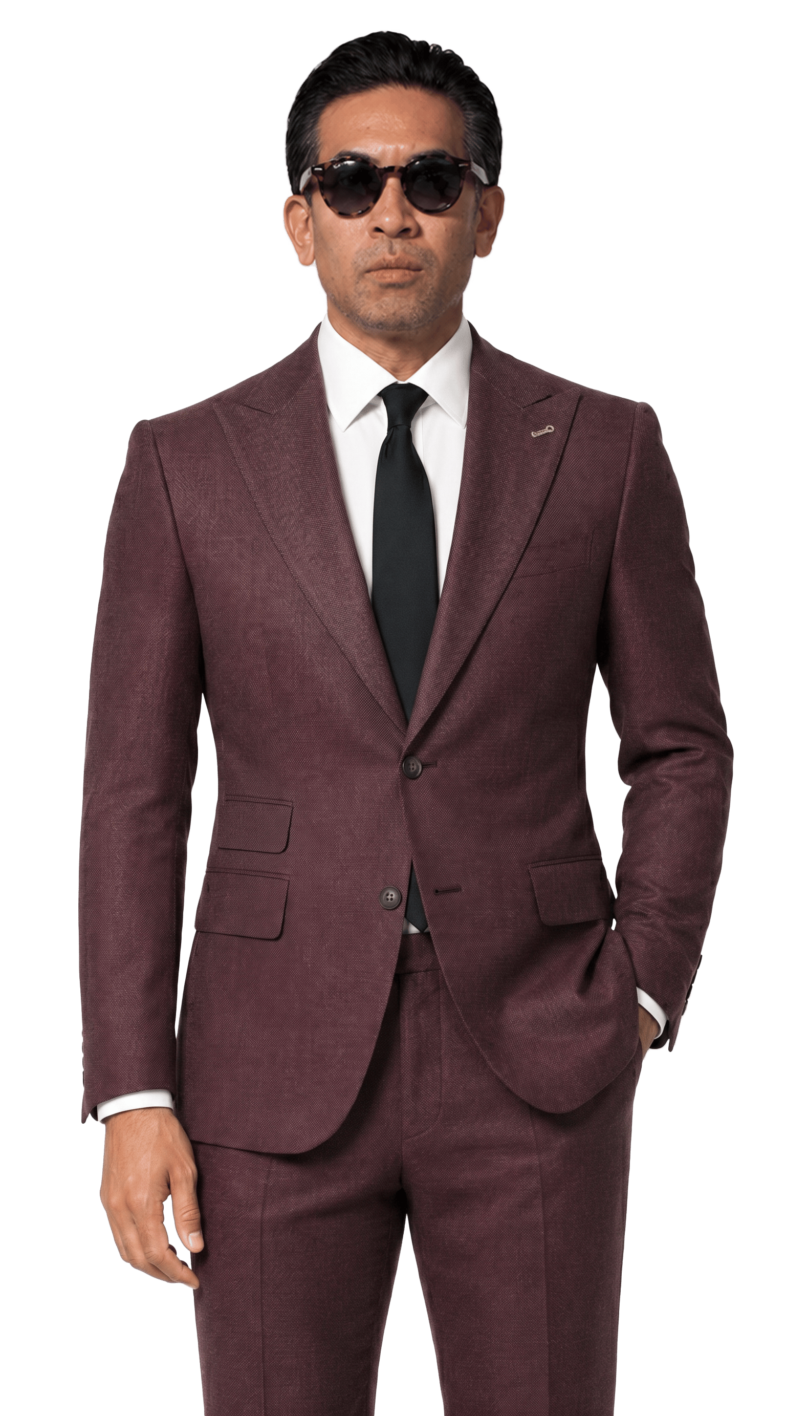 Mahogany Classic Wool Suit