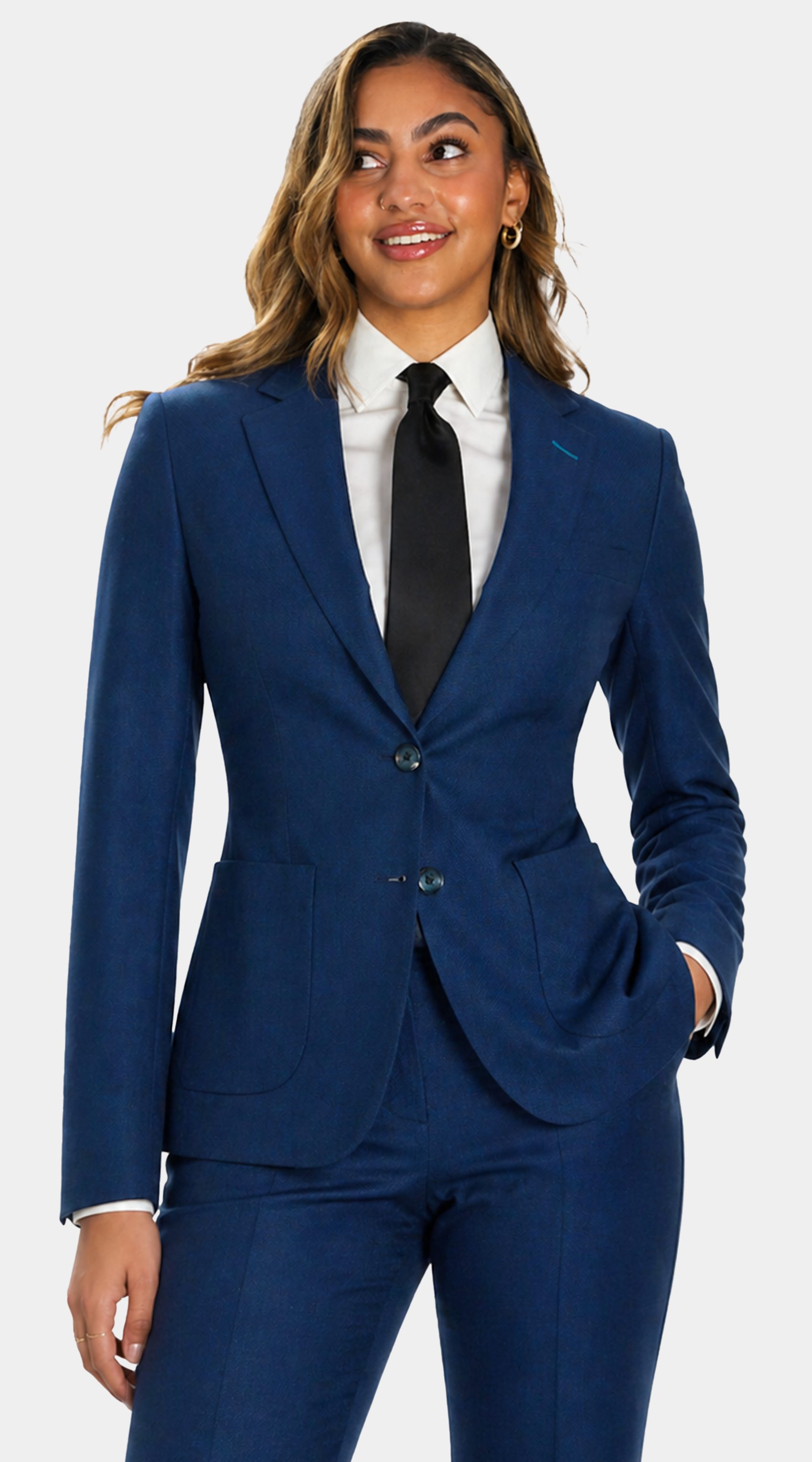 Complet Laine Bleu Royal