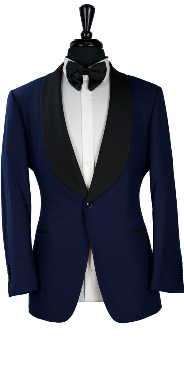 Blue Dobby Tuxedo