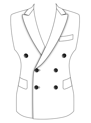 Jacket Button Layout