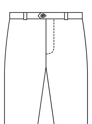 Pants Fastening