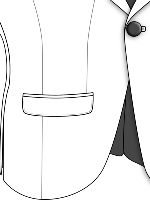 Jacket Pocket Flaps