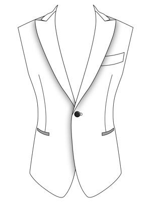 Jacket Button Layout