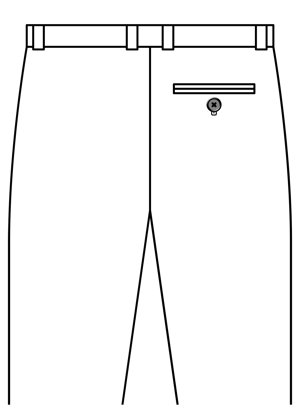 Pants Back Pockets