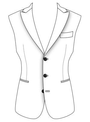 Jacket Button Layout