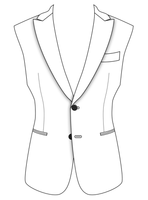 Jacket Button Layout