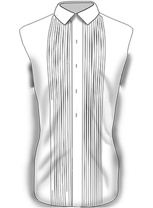 Front Pleats