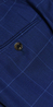 Blue Canvas Windowpane Wool Suit