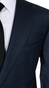 Indigo Blue Glen Check Suit 