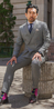 Grey Birdseye Wool Suit