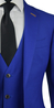 Electric Blue Wool Suit