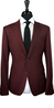 Classic Burgundy Wool Suit