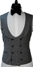 Complet Tuxedo Laine Gris Requin Classique