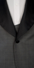 Complet Tuxedo Laine Gris Requin Classique