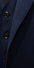 Navy Blue Textured Wool Suit