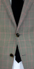 Houndstooth with Red Check Wool Suit