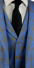 Sky Blue with Yellow Check Wool Suit