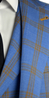 Sky Blue with Yellow Check Wool Suit